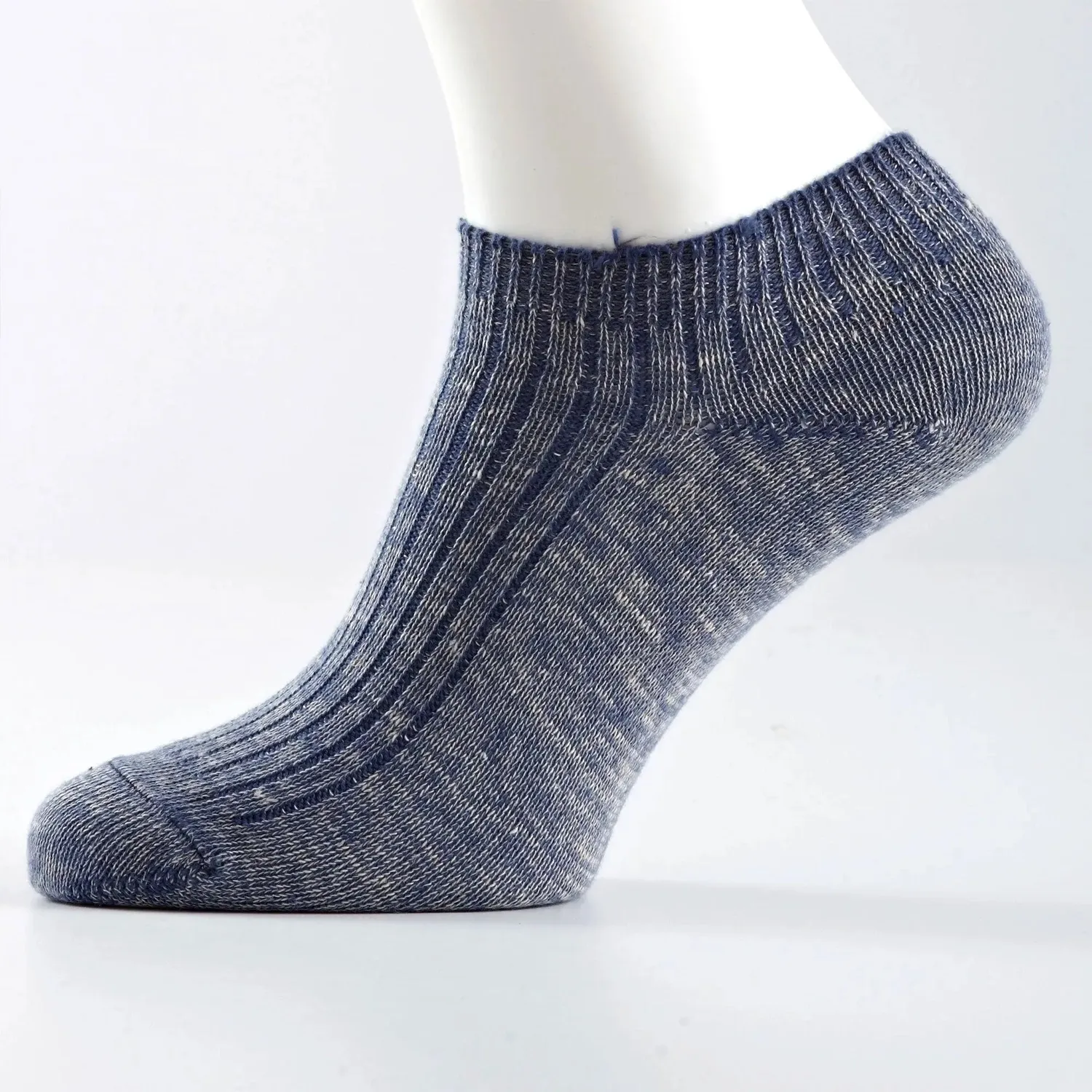 Hirsch Natur soquettes femme laine lin bio