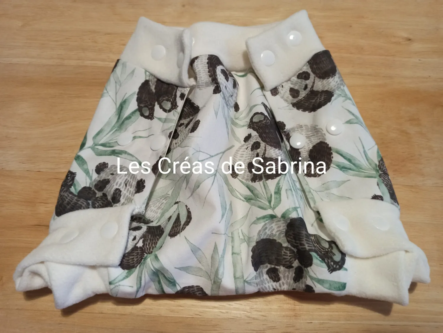 Les Créas de Sabrina shorty imperméable évolutif couches lavables
