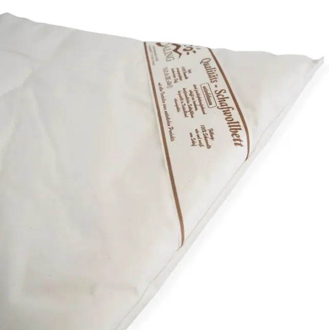 Saling oreiller enfant laine vierge 40x60 cm plat