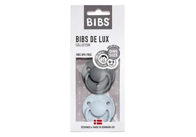 Bibs De Lux lot 2 tétines silicone