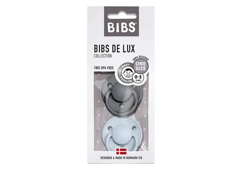 Bibs De Lux lot 2 tétines silicone