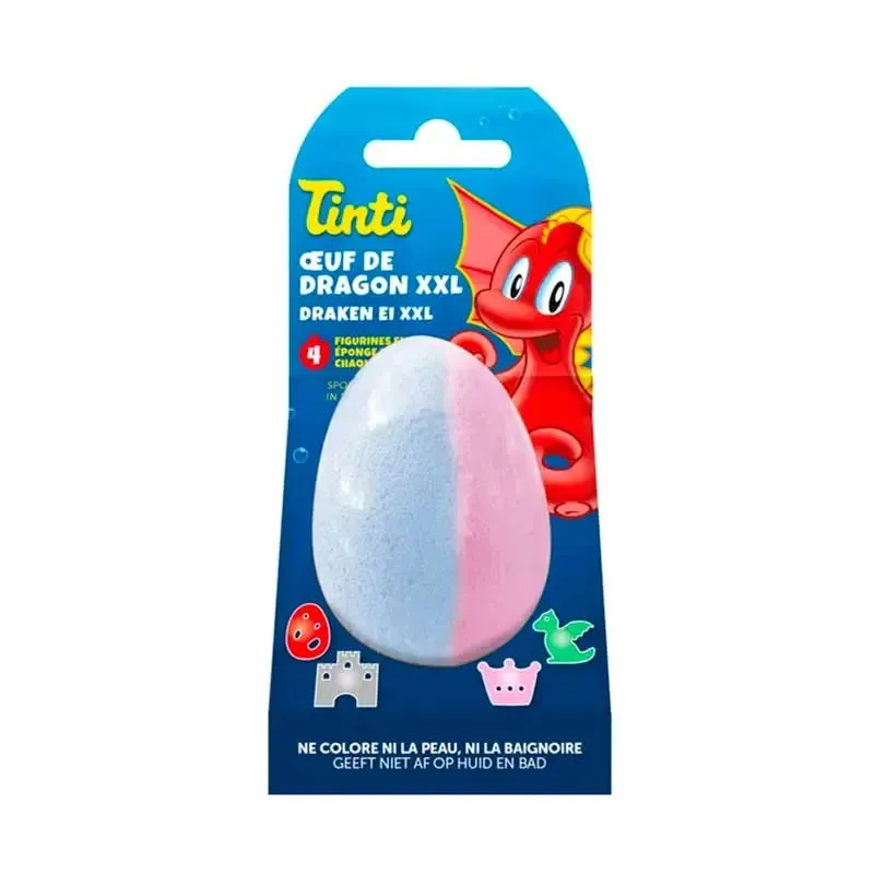 Oeuf de Dragon Tinti XXL bain violet figurines