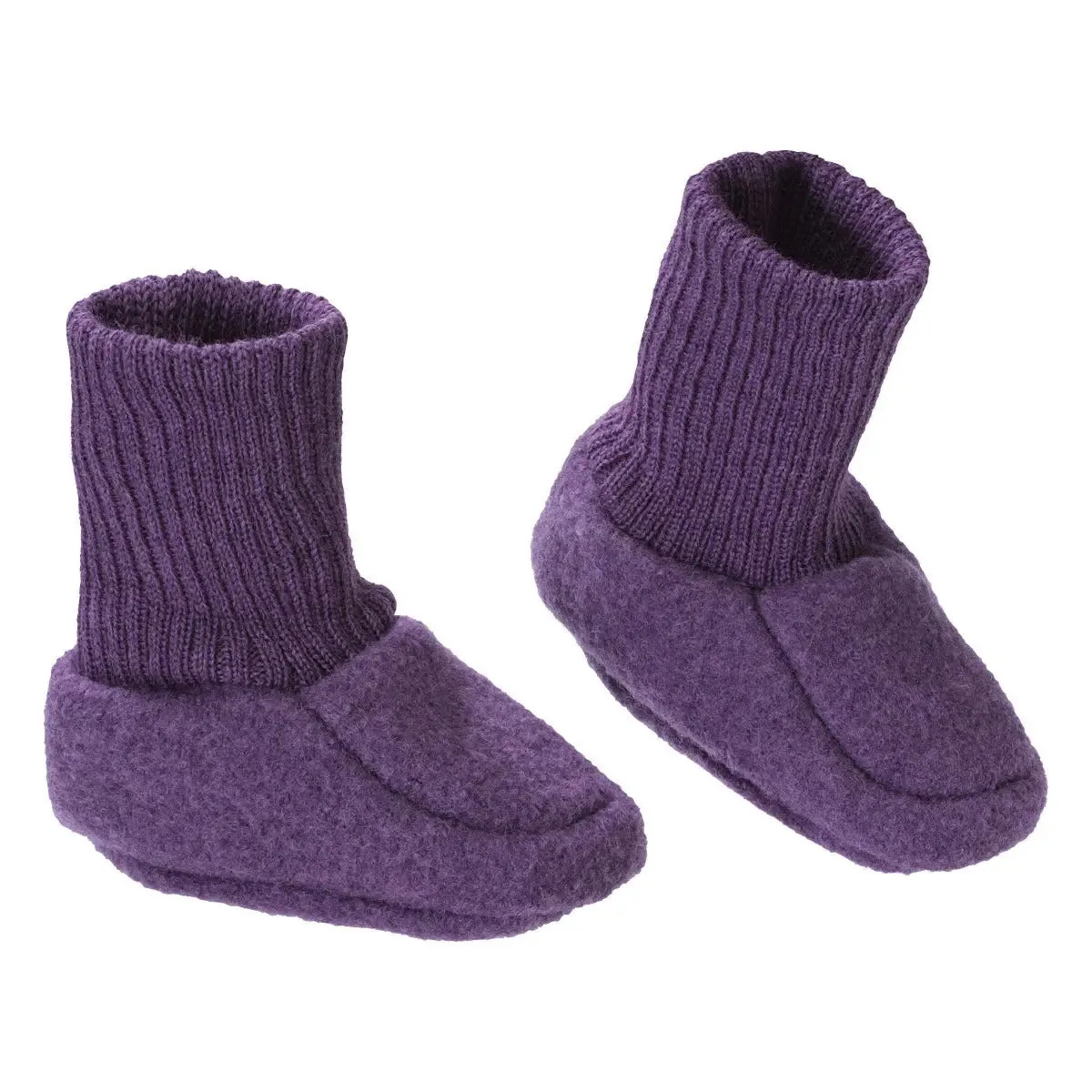 Disana chaussons laine bouillie bébé tige haute