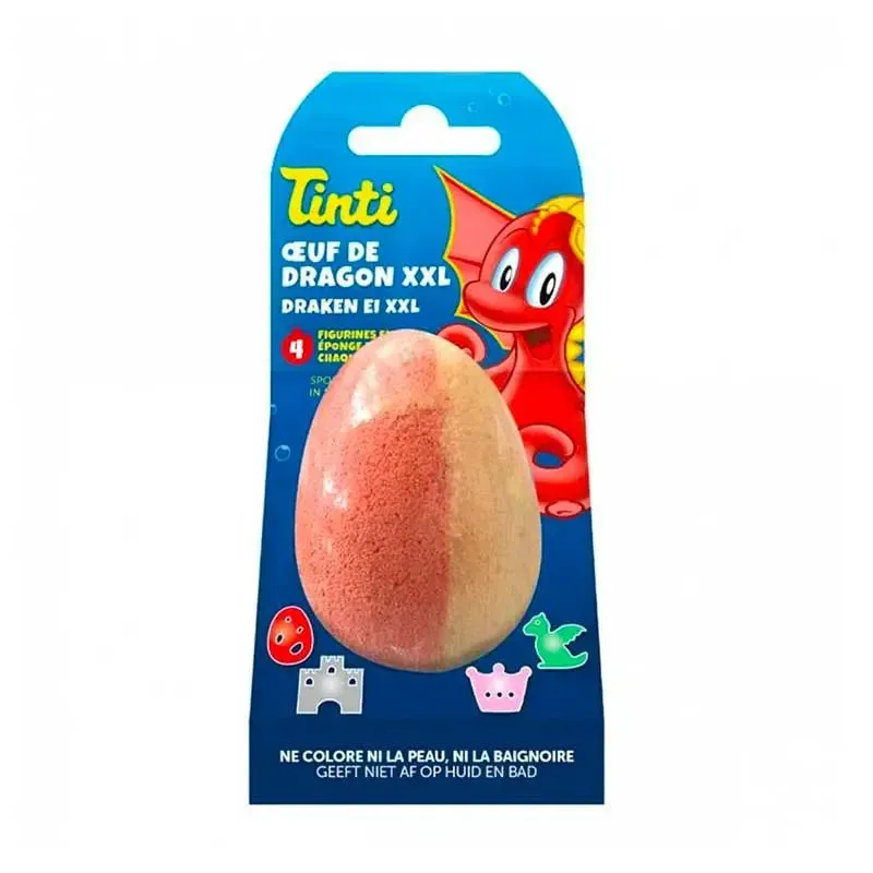 Oeuf de Dragon Tinti XXL bain violet figurines