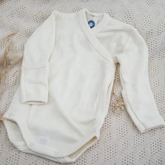 Cosilana body manches longues laine soie naissance