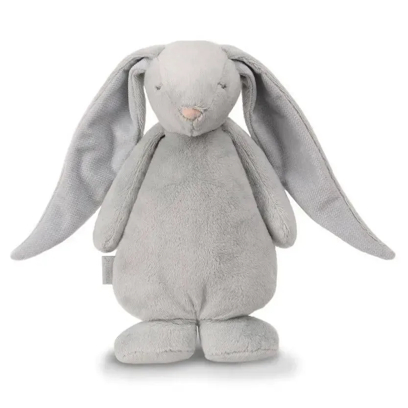 Moonie Lapin magique gris peluche veilleuse musicale