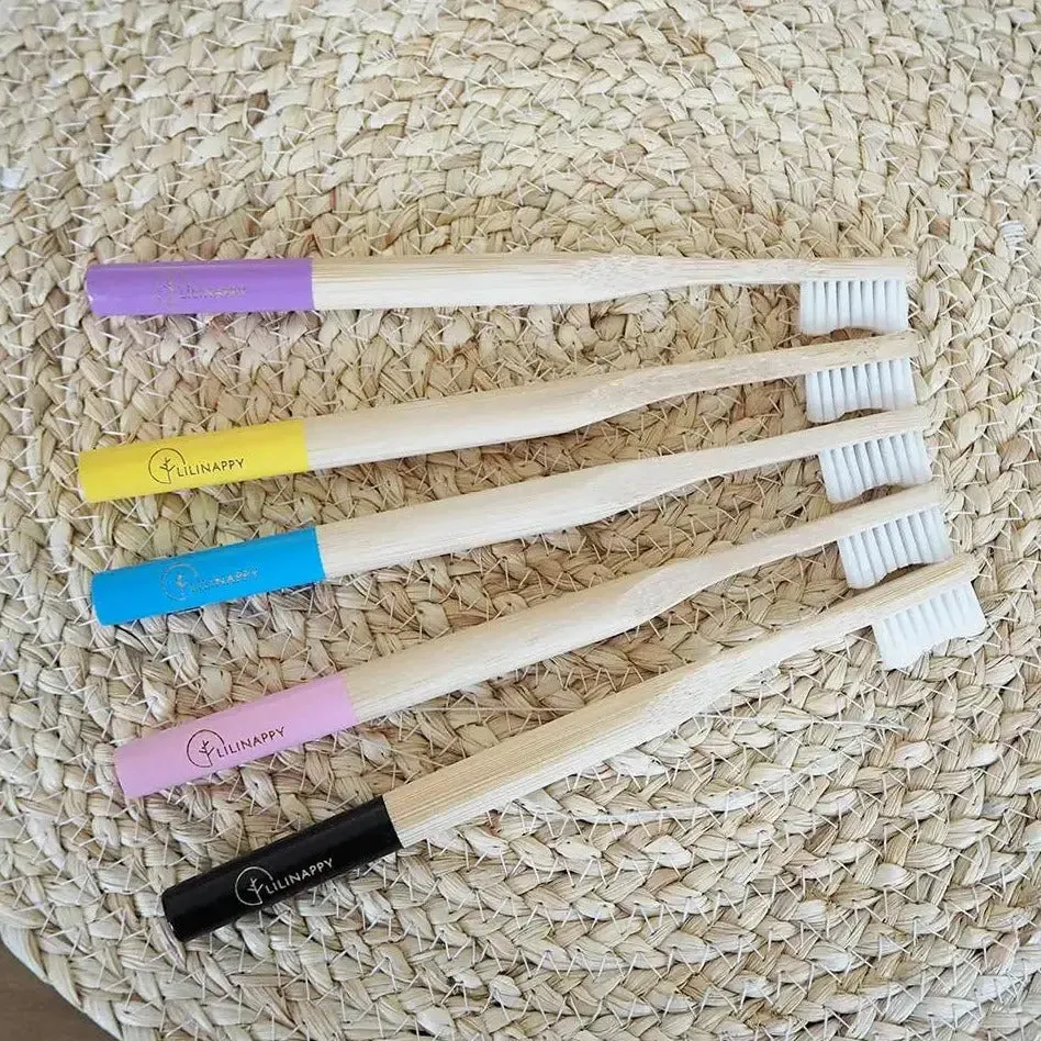 LiliNappy brosse à dents en bambou adultes