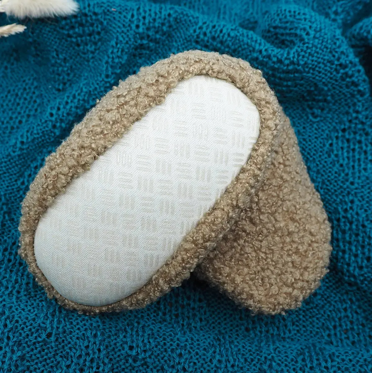 Mrs Ertha chaussons doudou bébé coton doux