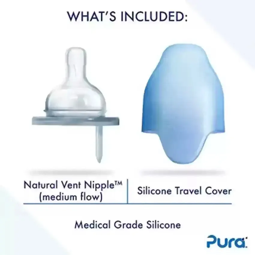 Pura Kiki biberon inox isotherme 260 ml