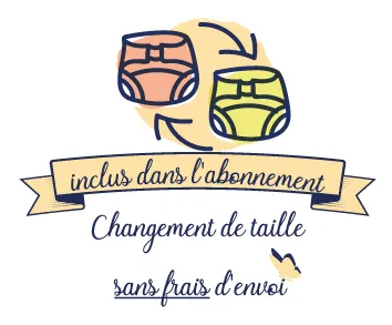 L'Atelier Des Langes abonnement couches lavables changement de taille