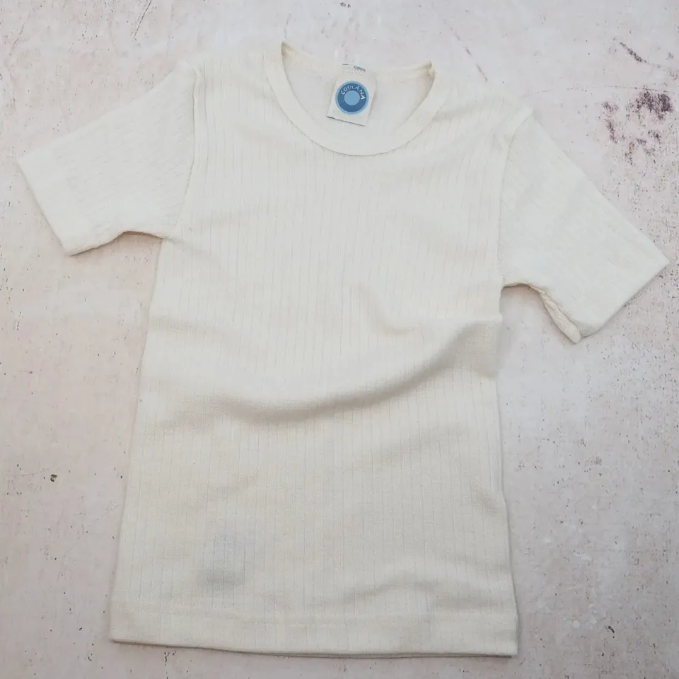 Cosilana T-shirt enfant laine-soie-coton bio