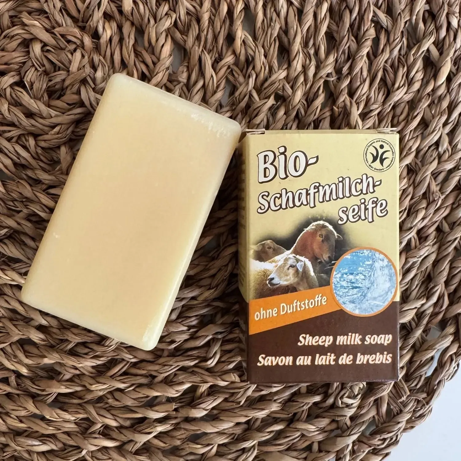 Saling savon lait de brebis bio solide