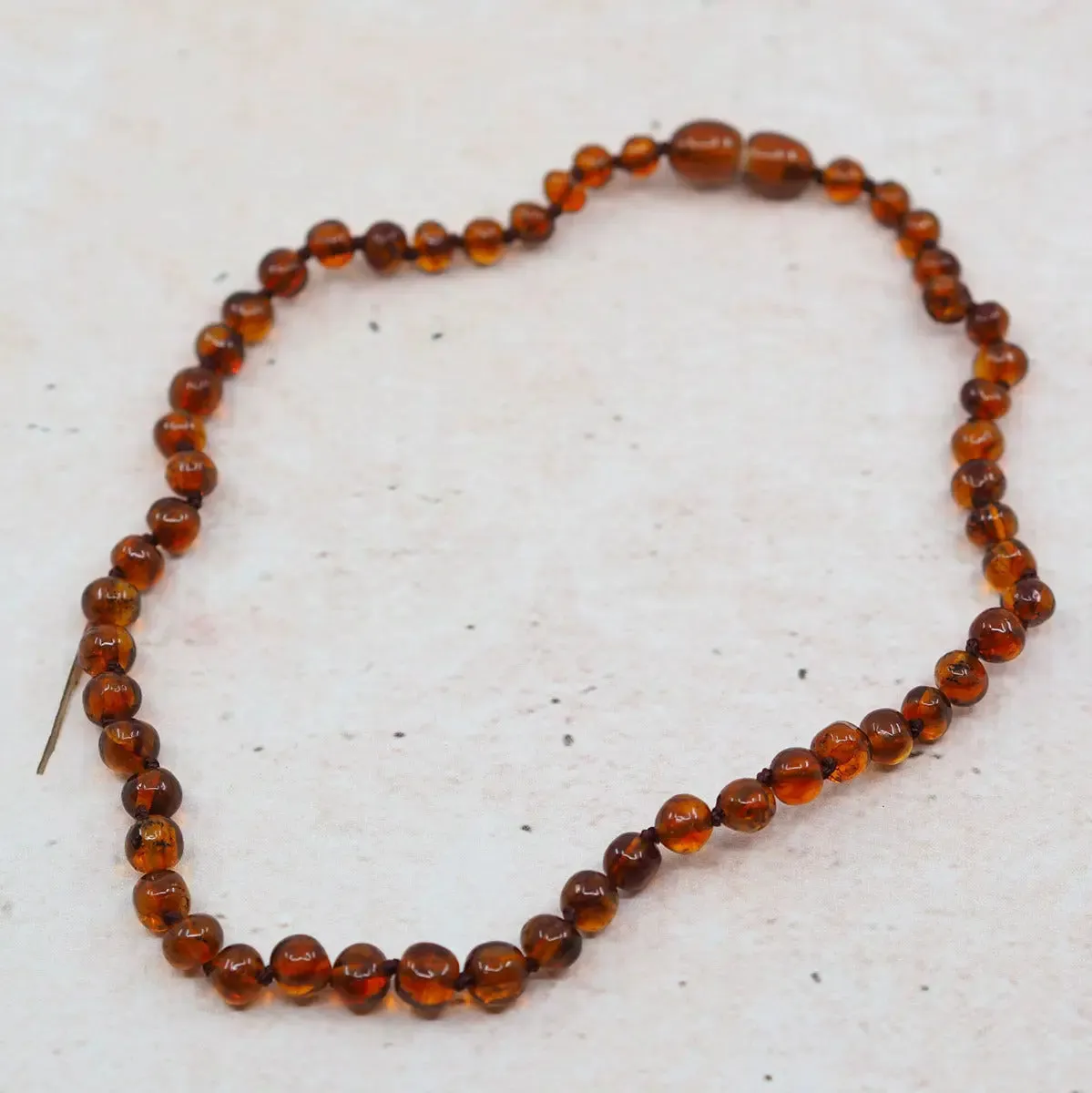 LiliNappy Baroque collier d’ambre bébé sécurisé