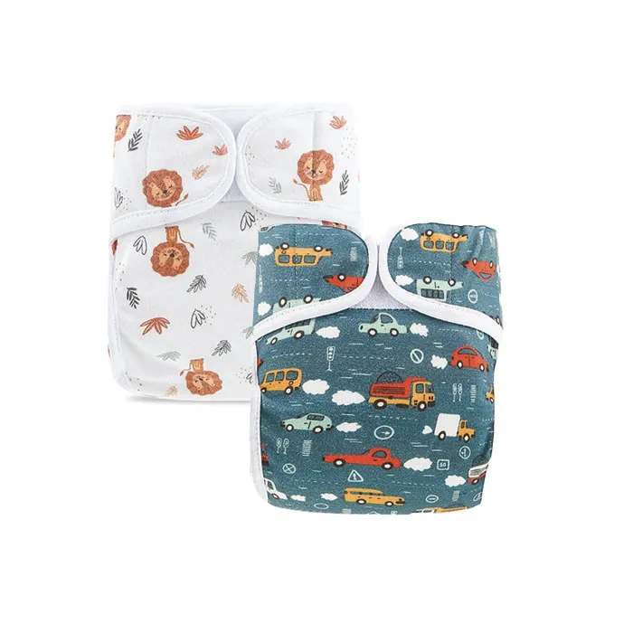 Ecobubs Couche à Poche Scratch Réutilisable 3-15 kg