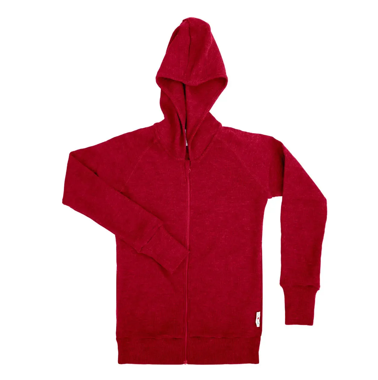 Manymonths gilet zippé laine mérinos capuche