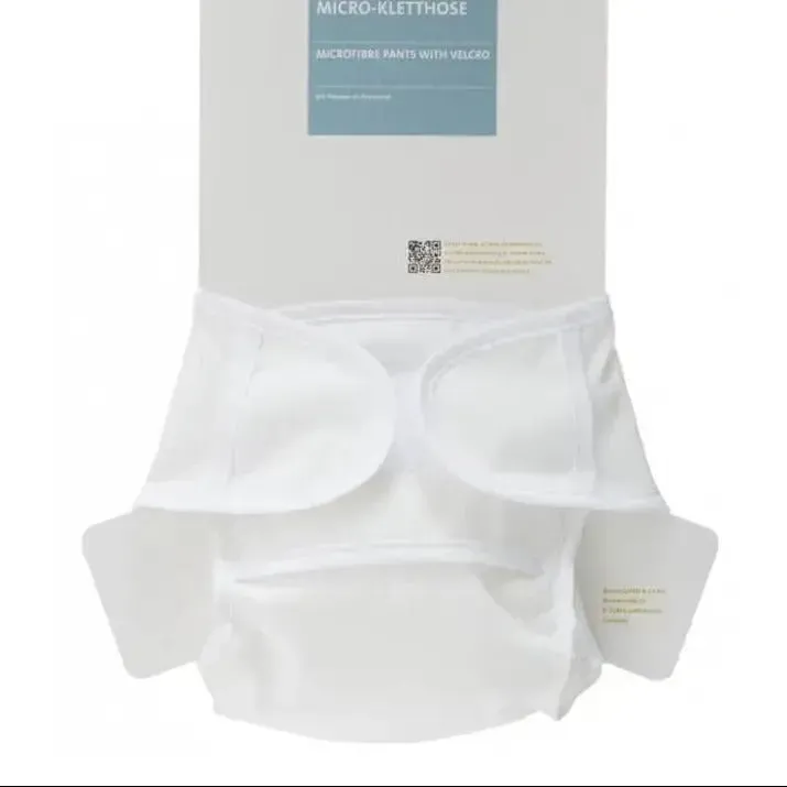 Disana culotte de protection à velcro blanche