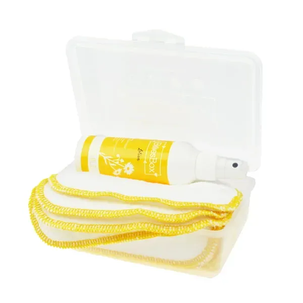 Calo-Care BilliesBox boîte lingettes lavables 12 lingettes