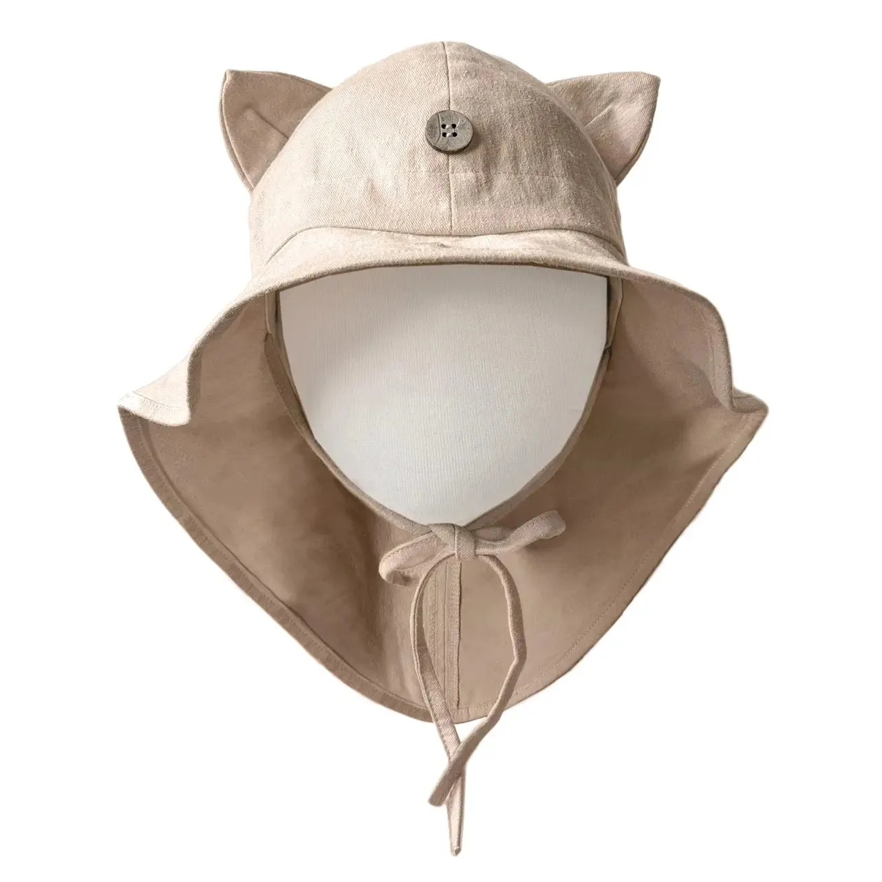 Manymonths Kitty chapeau soleil chanvre coton bio
