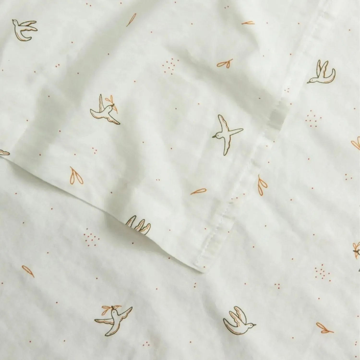Kadolis L'Envolée drap plat coton bio 120x180 cm