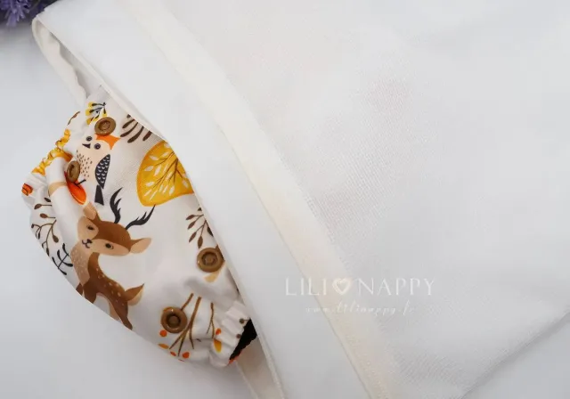 Popolini sac de stockage zippé pour couches lavables
