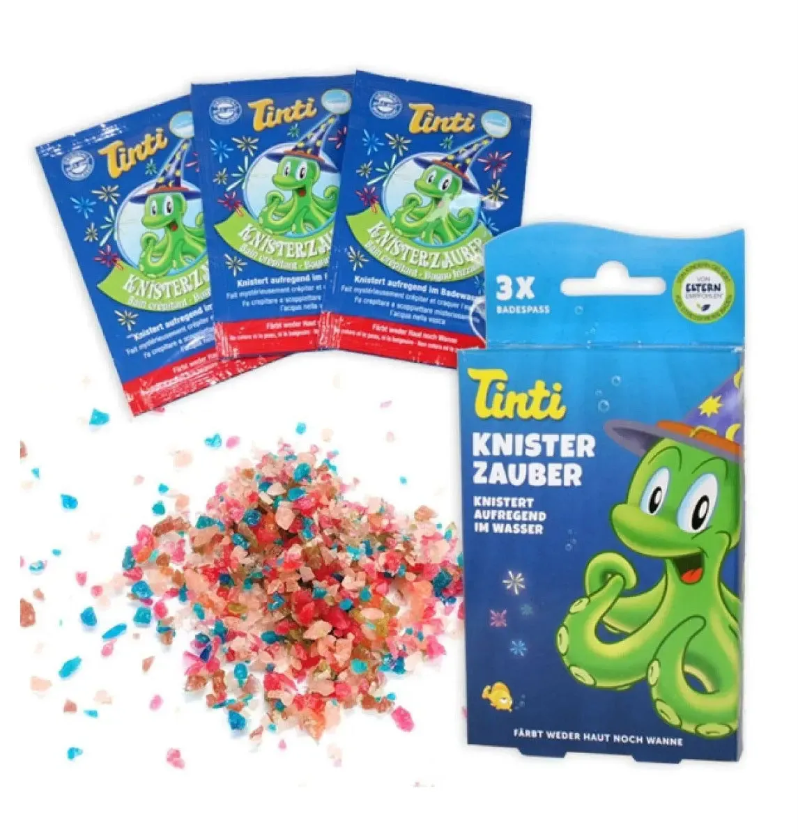 LiliNappy Tinti bain crépitant 3 sachets de 8 g