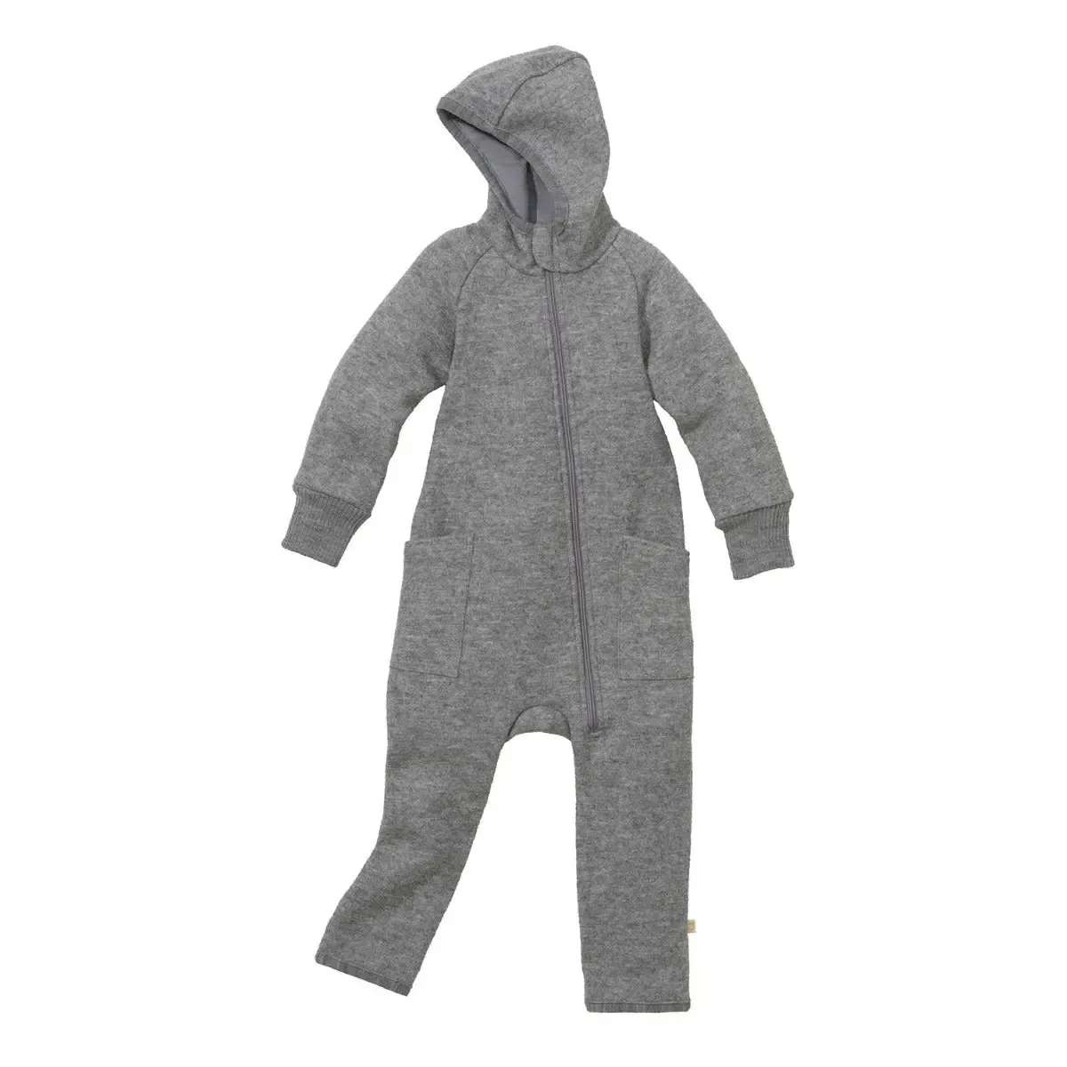 Disana combinaison bébé laine bouillie grise