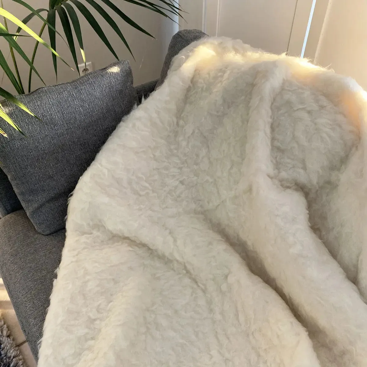 Saling couverture pure laine cachemire