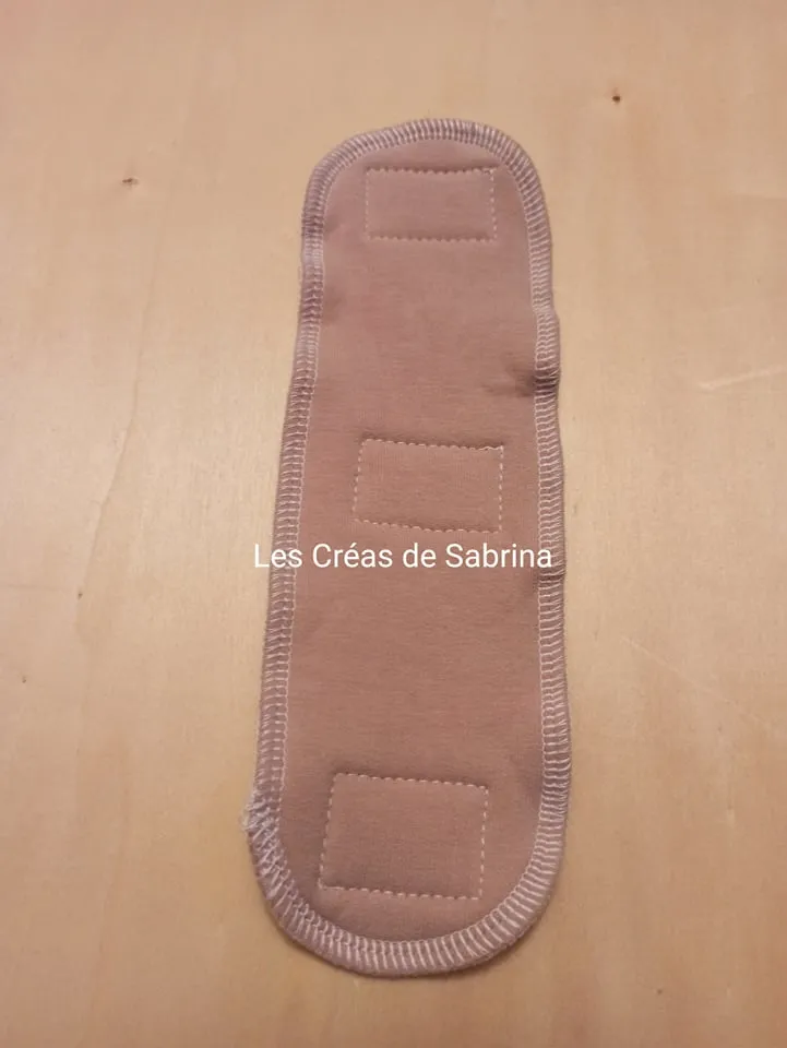 Les Créas de Sabrina insert Jour coton bio serviette lavable