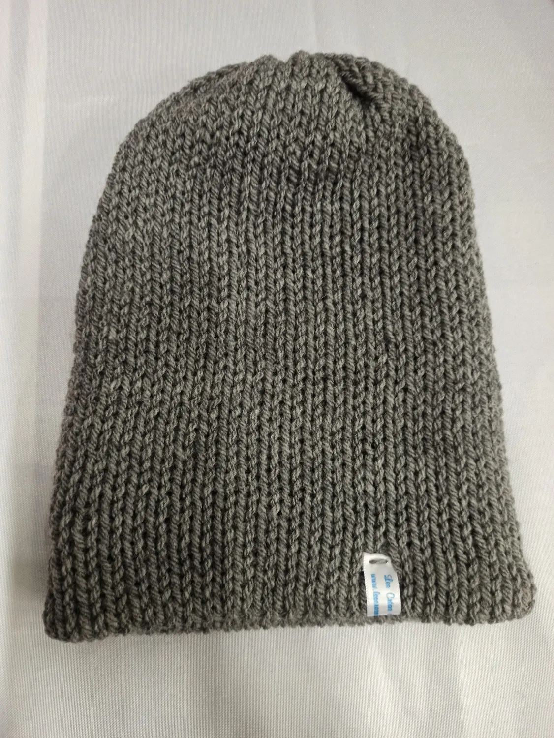 Les Créas de Sabrina bonnet tricoté doublé acrylique
