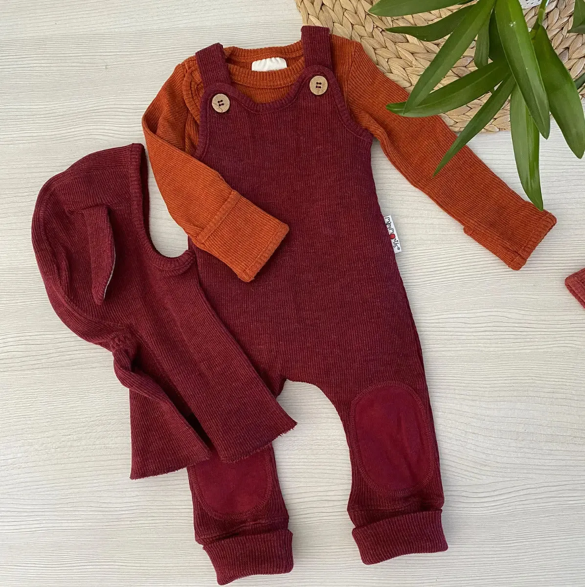 ManyMonths combinaison bébé sans manches laine évolutive