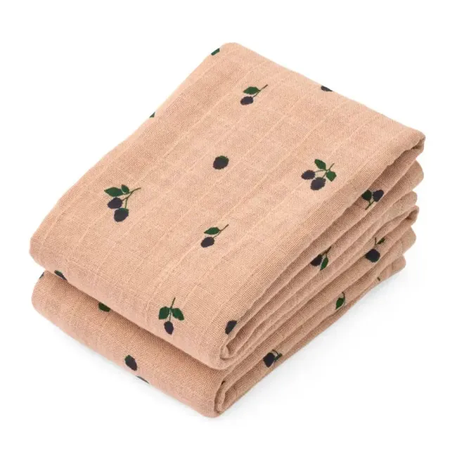 Liewood Lewis 2 petits langes en coton bio
