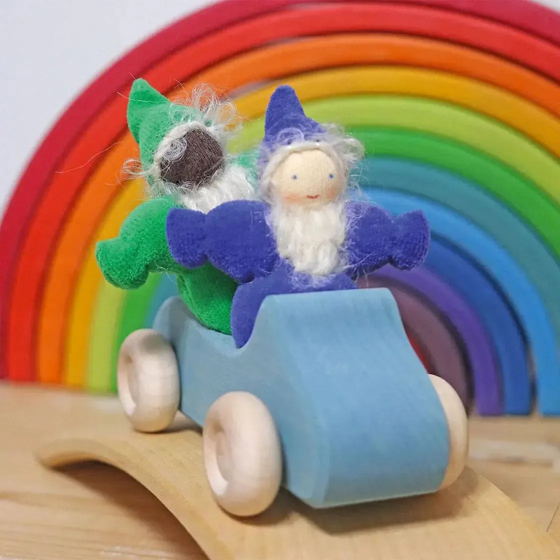 LiliNappy Grimm's Rainbow poupées lutins 6 pièces