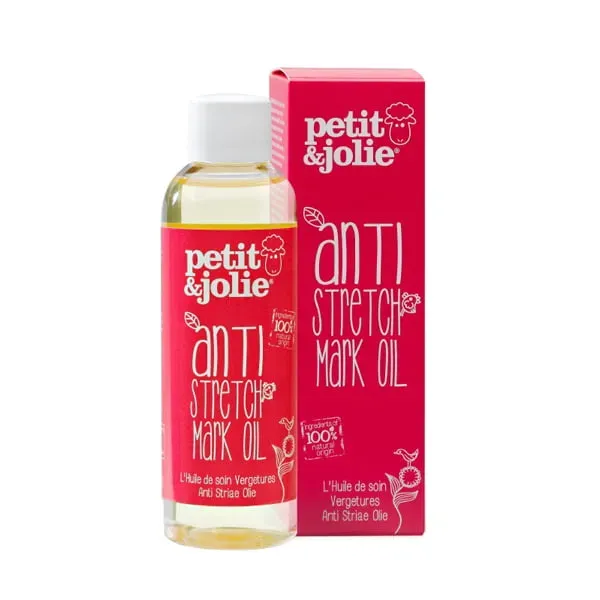 Petit&Jolie huile anti-vergetures 6 unités grossesse bio