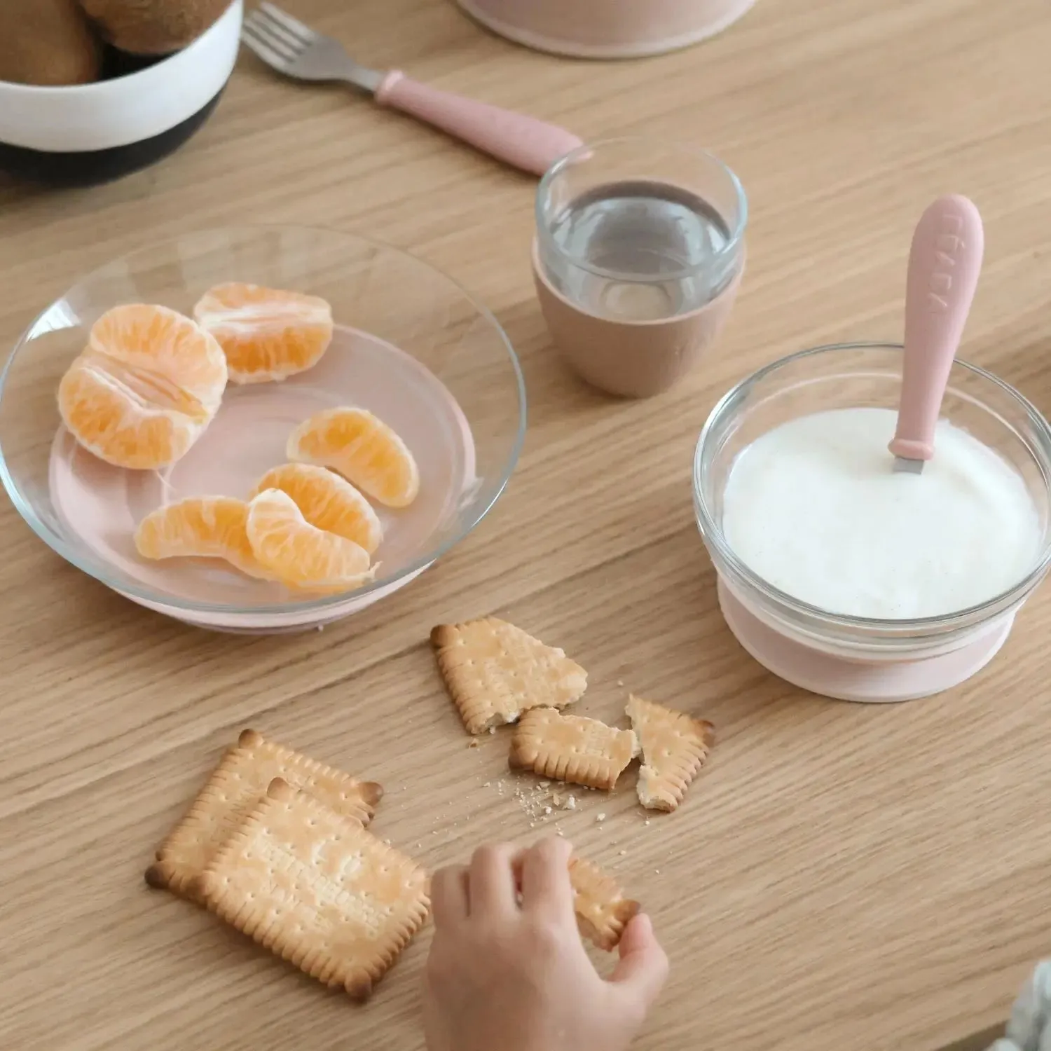 Béaba x Duralex coffret repas bébé verre