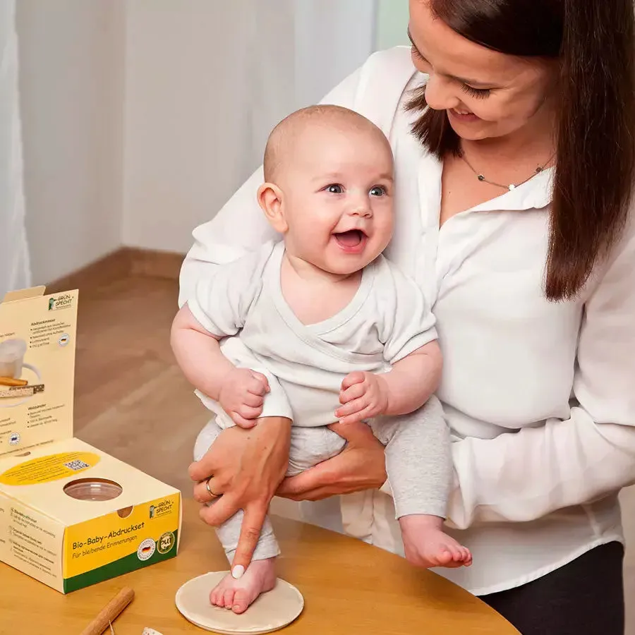 Grünspecht kit moulage bio main pied bébé
