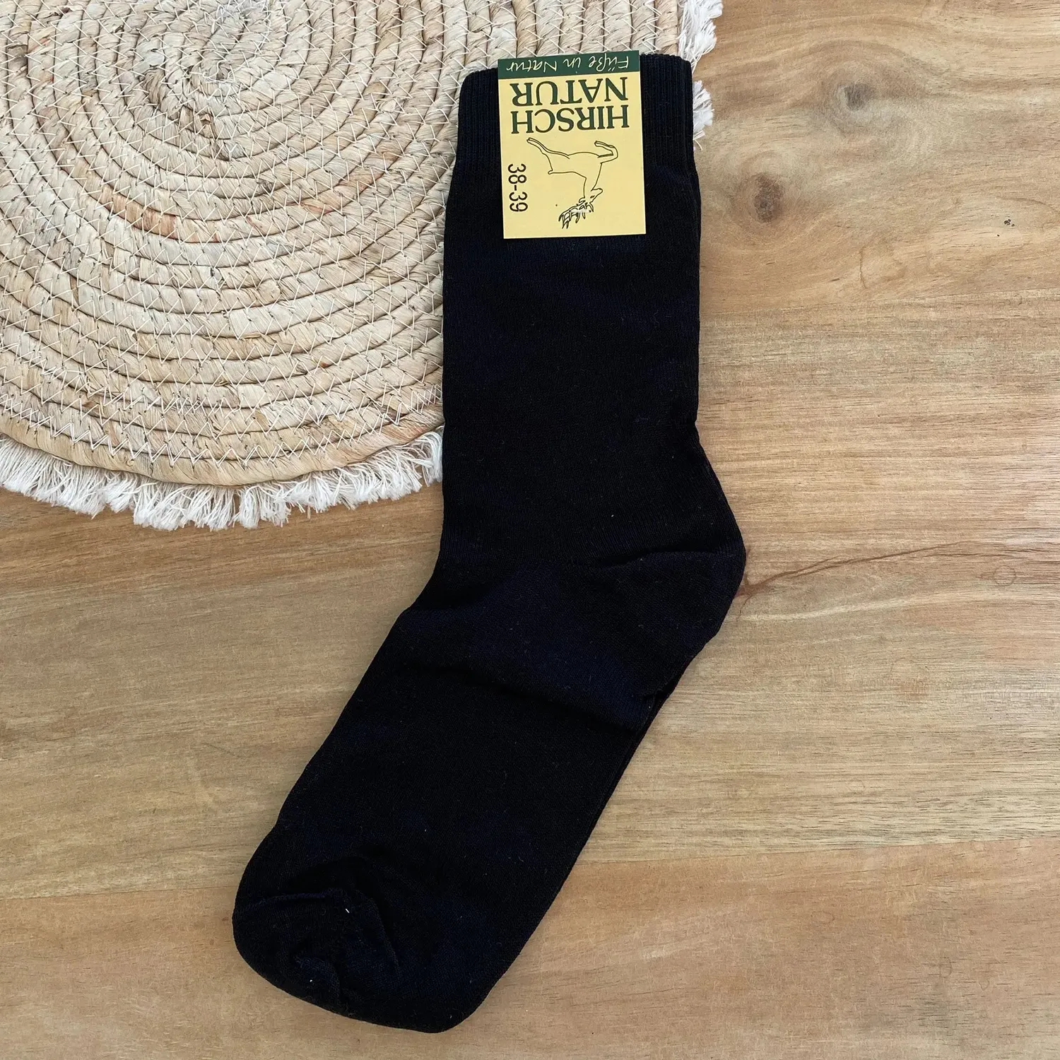 Hirsch Natur chaussettes femme soie naturelle thermorégulantes