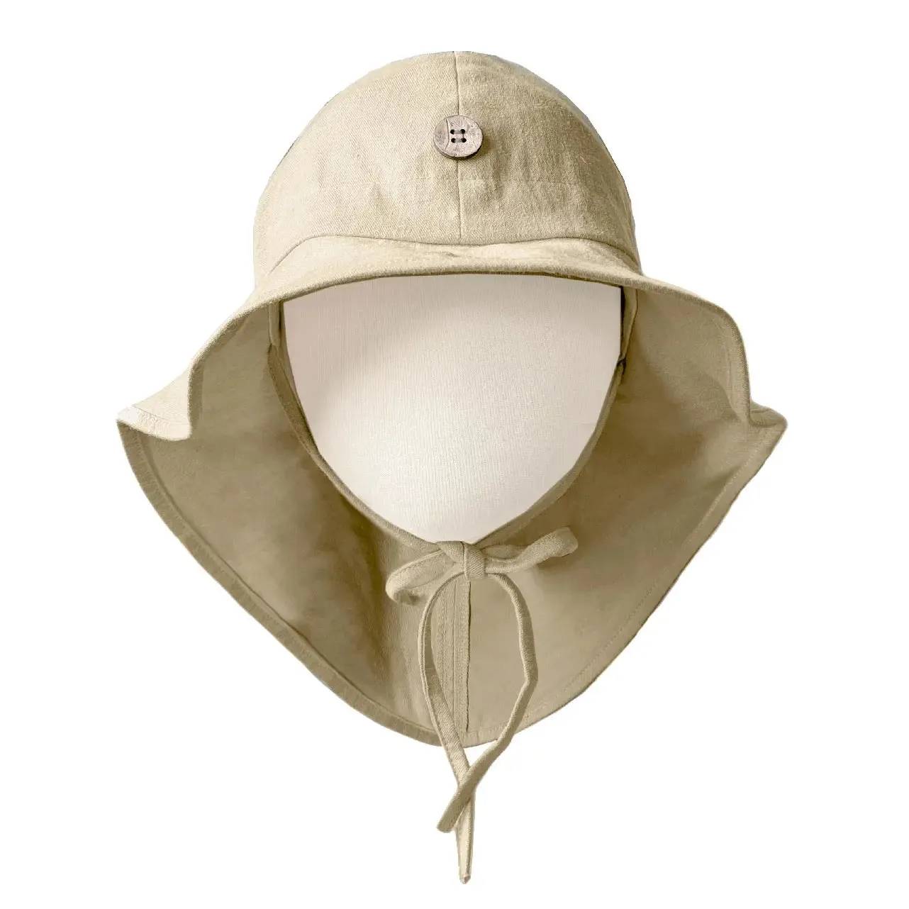 Manymonths chapeau soleil chanvre coton bio enfant