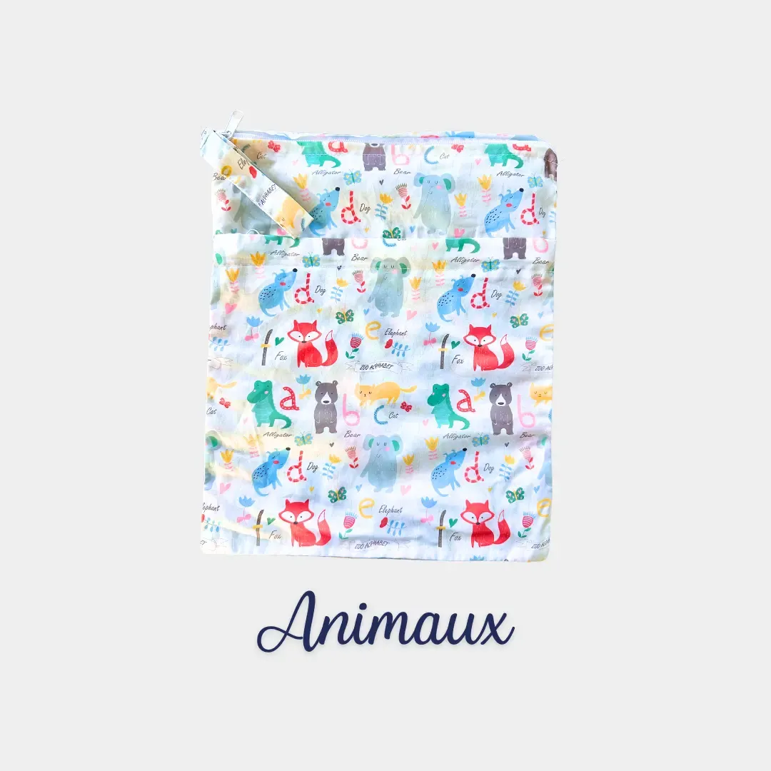 L'Atelier Des Langes Sac stockage double fermeture occasion
