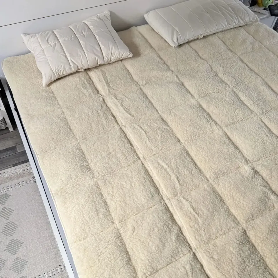 Lil Inappy Sassoupi surmatelas laine bio coton épais