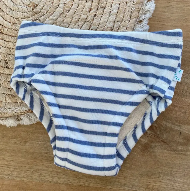 Popolini slip apprentissage absorbant coton bio