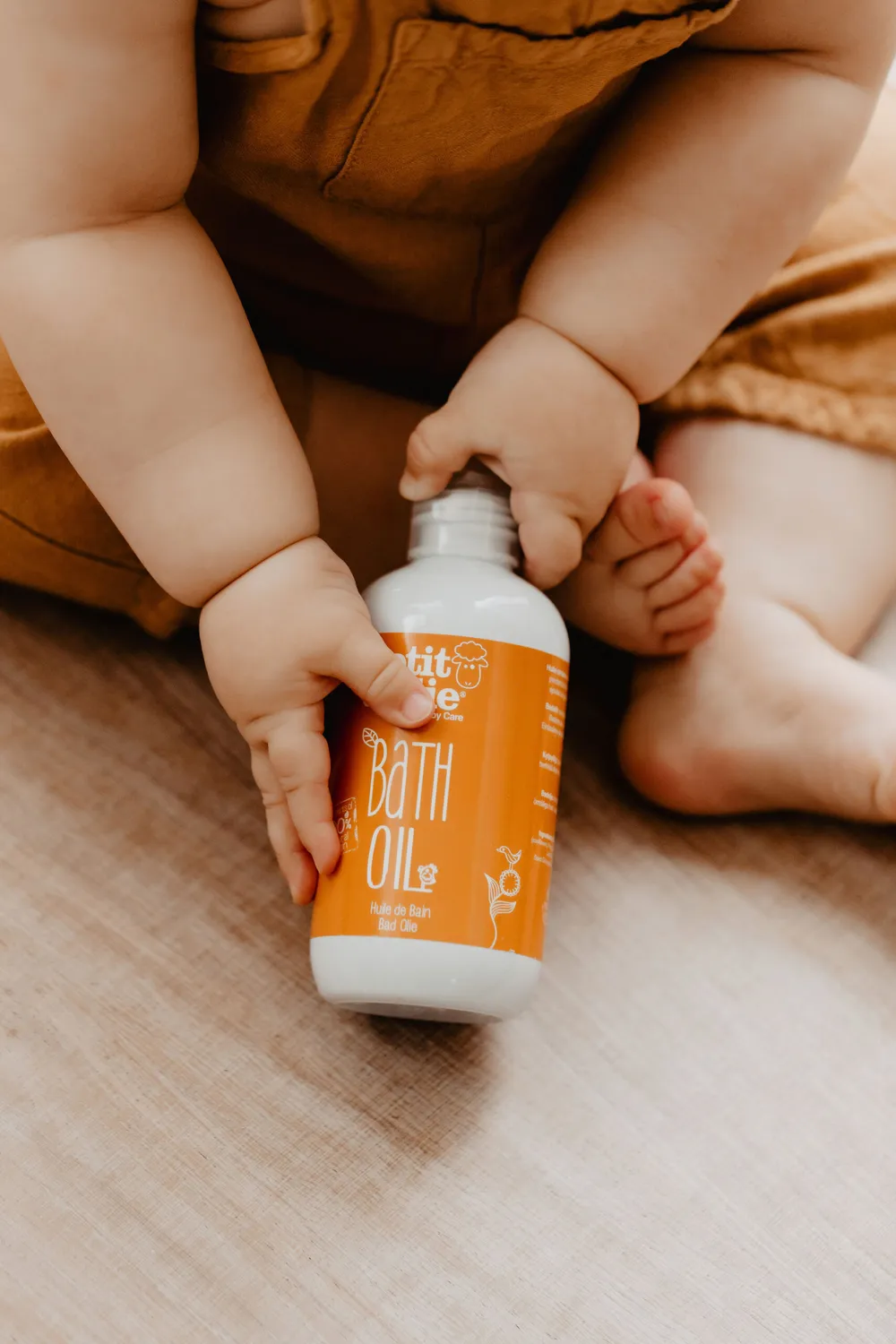 Petit&Jolie huile massage bébé bio 6 pièces amande