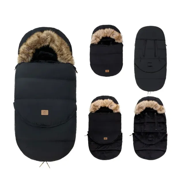 Ecobubs Luxury nid d’ange bébé hiver fourrure