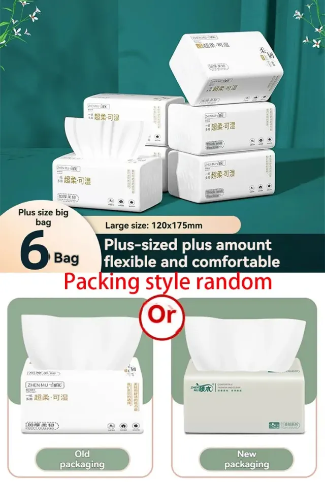 Addy Depot mouchoirs 4 plis doux et absorbants