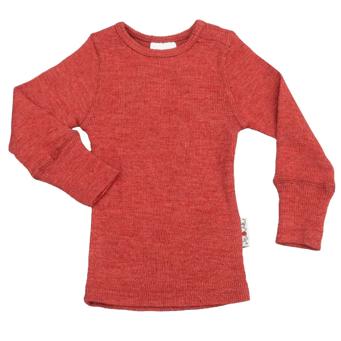 Manymonths T-shirt évolutif manches longues laine mérinos