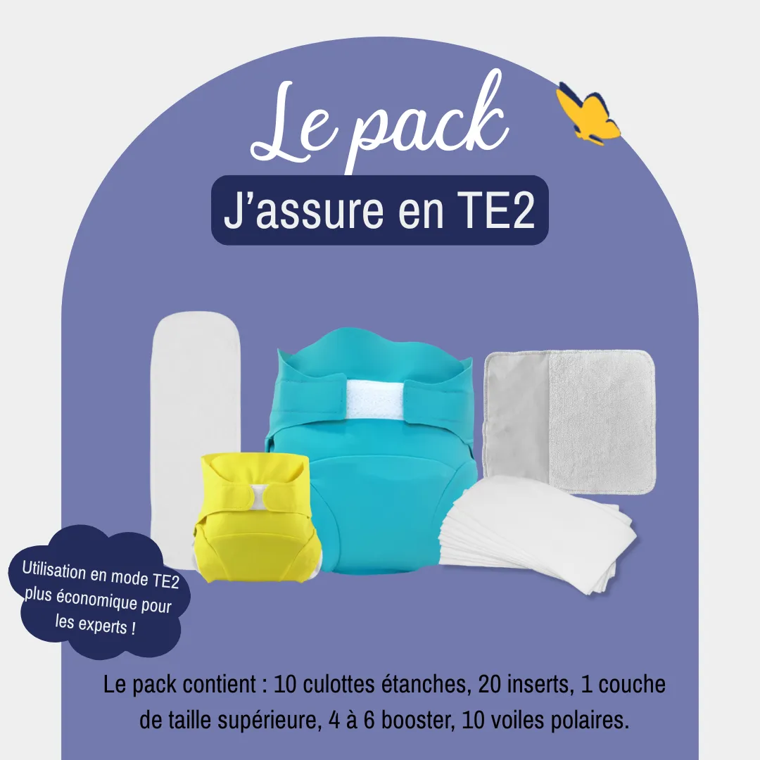 L’Atelier Des Langes J’assure en TE2 location couches lavables