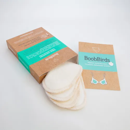 BoobBirds Coussinets d’allaitement lavables bambou