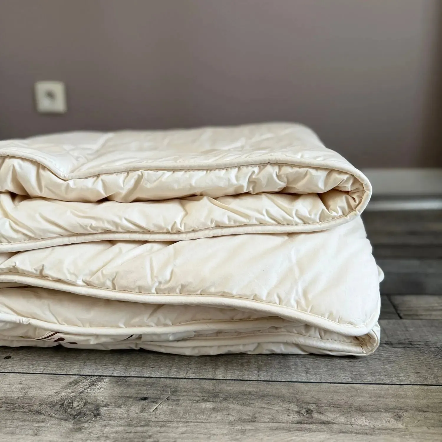 Couette DUO Saling laine mérinos bio chaude