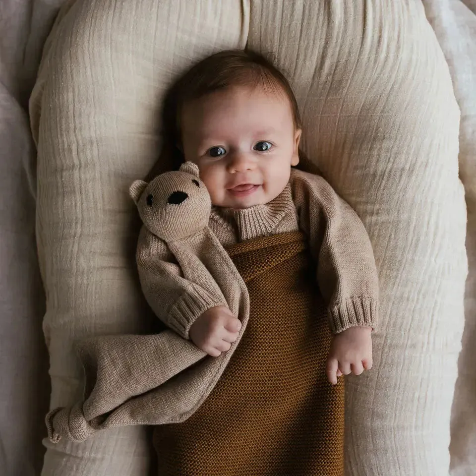 HVID Teddy Tokki doudou laine mérinos bébé