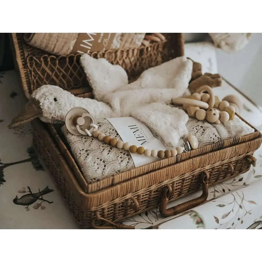 Senger Naturwelt Doudou bouillotte Oie coton bio et laine