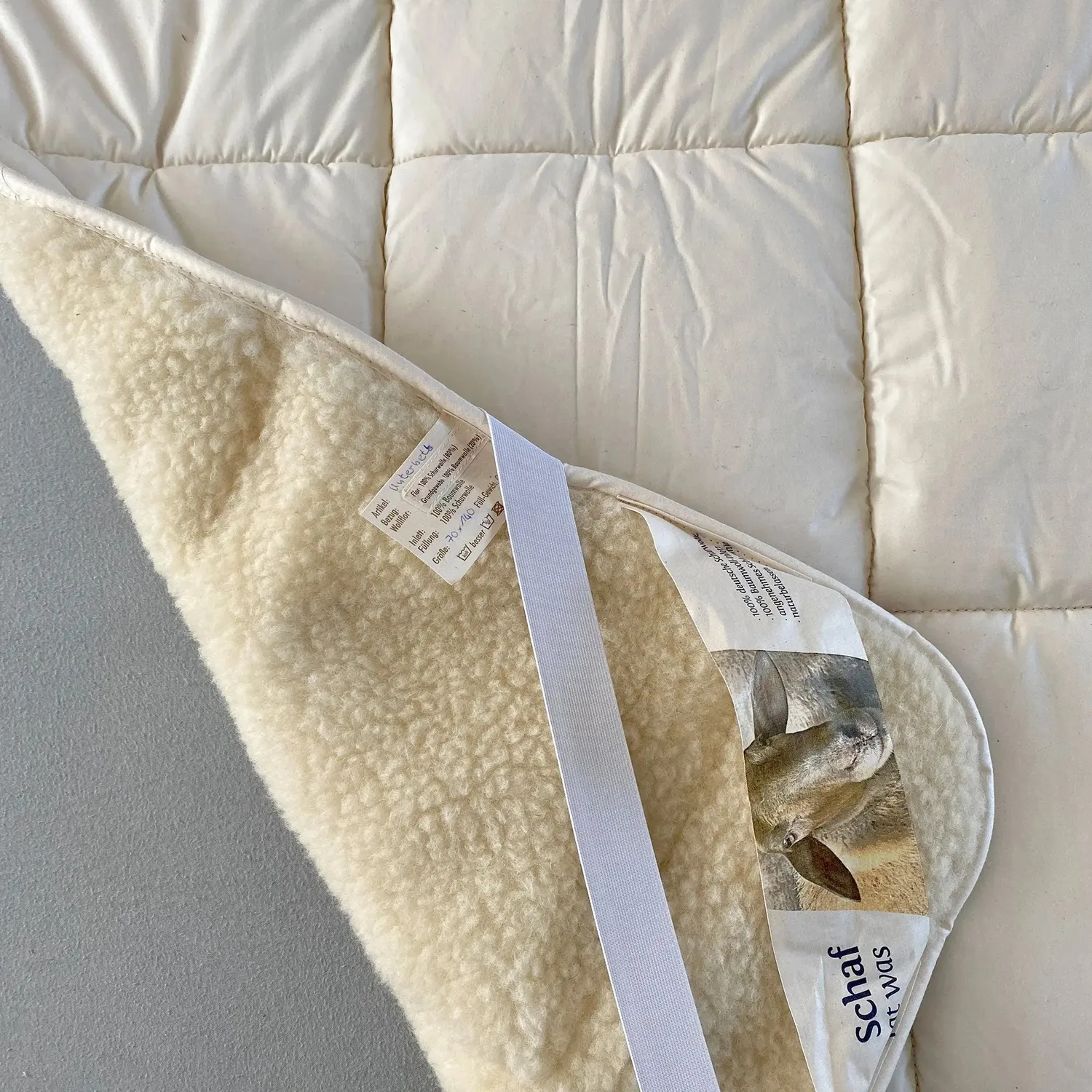 Sassoupi surmatelas laine coton 70x140 cm